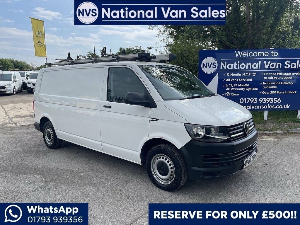 Volkswagen Transporter 2.0 Tdi T32 Bluemotion Tech Startline Fwd Lwb Euro White