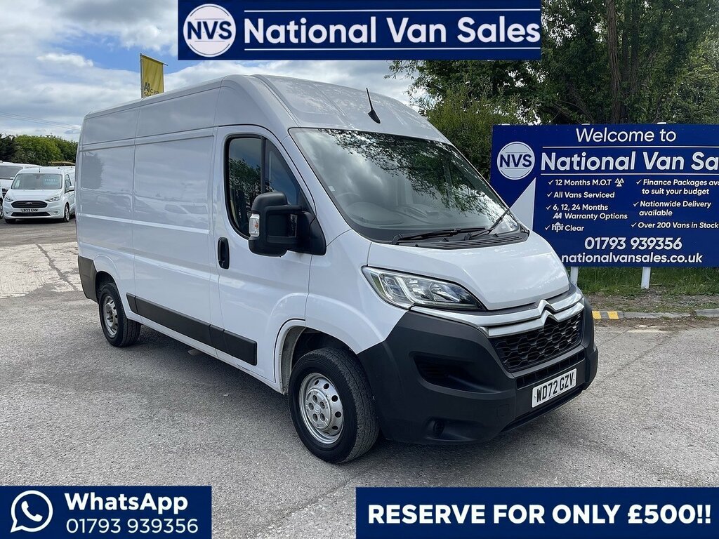 Citroen Relay 2.2 Bluehdi 35 Enterprise L2 High Roof Euro 6 Ss White