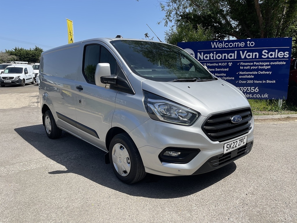 Ford Transit Custom 2.0 280 Ecoblue Trend L1 H1 Euro 6 Ss SK22ZPC Silver