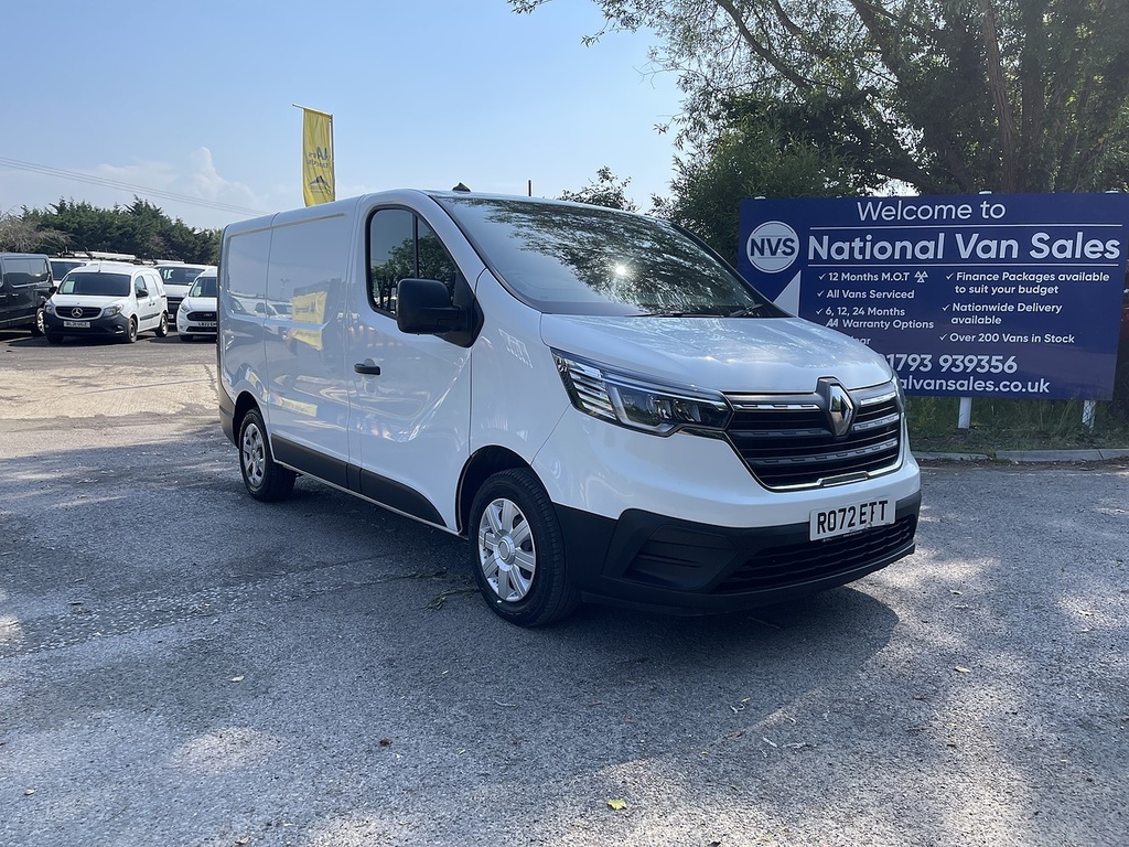 Renault Trafic 2.0 Dci Blue Sl28 Business L1 H1 Euro 6 Ss White