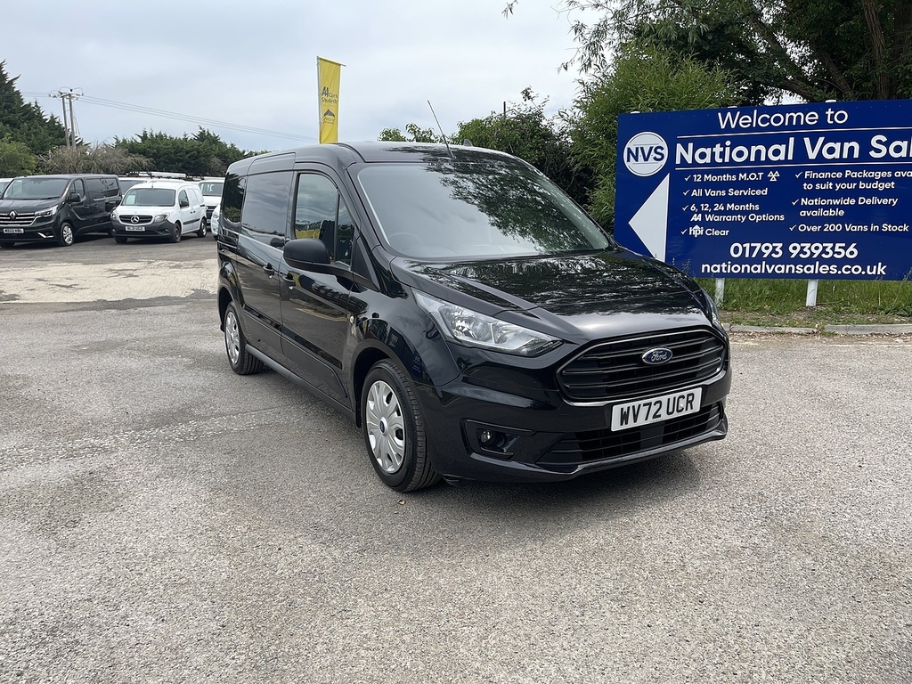 Ford Transit Connect 1.5 240 Ecoblue Trend Crew Van L2 Euro 6 Ss 6Dr WV72UCR Black #5