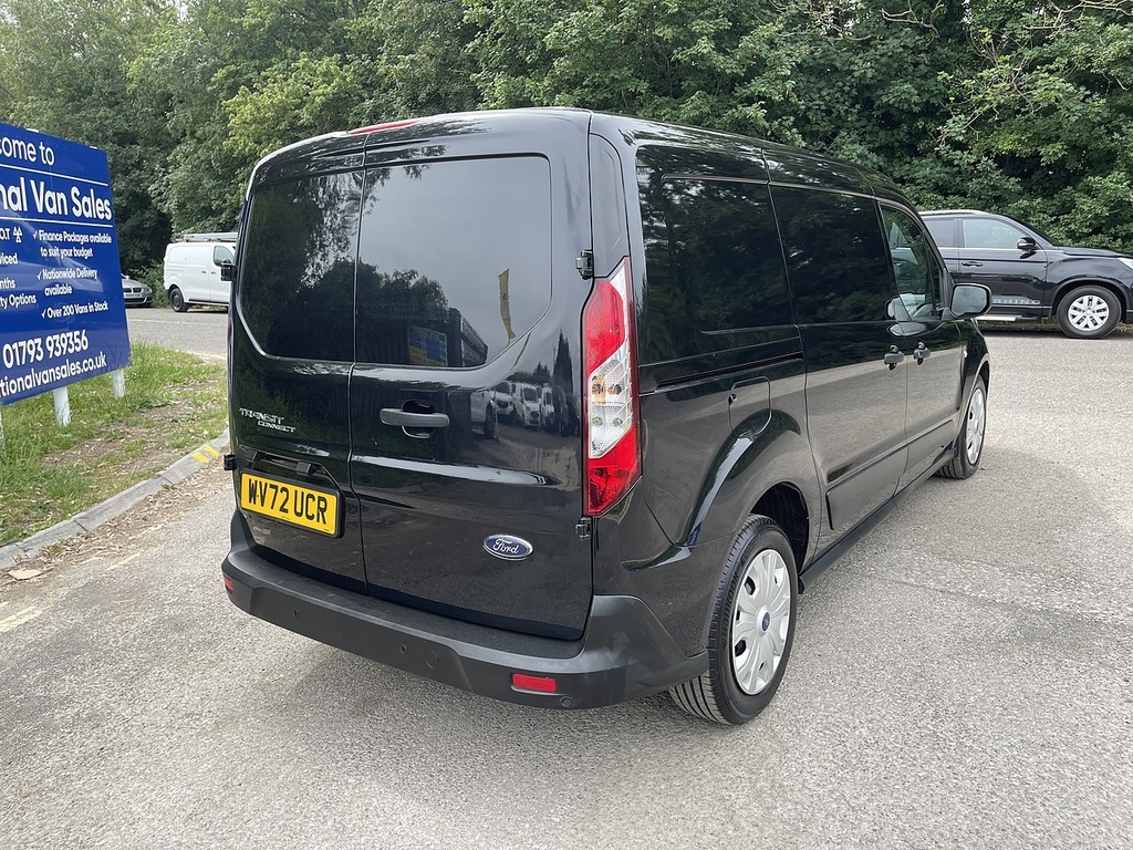 Ford Transit Connect 1.5 240 Ecoblue Trend Crew Van L2 Euro 6 Ss 6Dr WV72UCR Black #6
