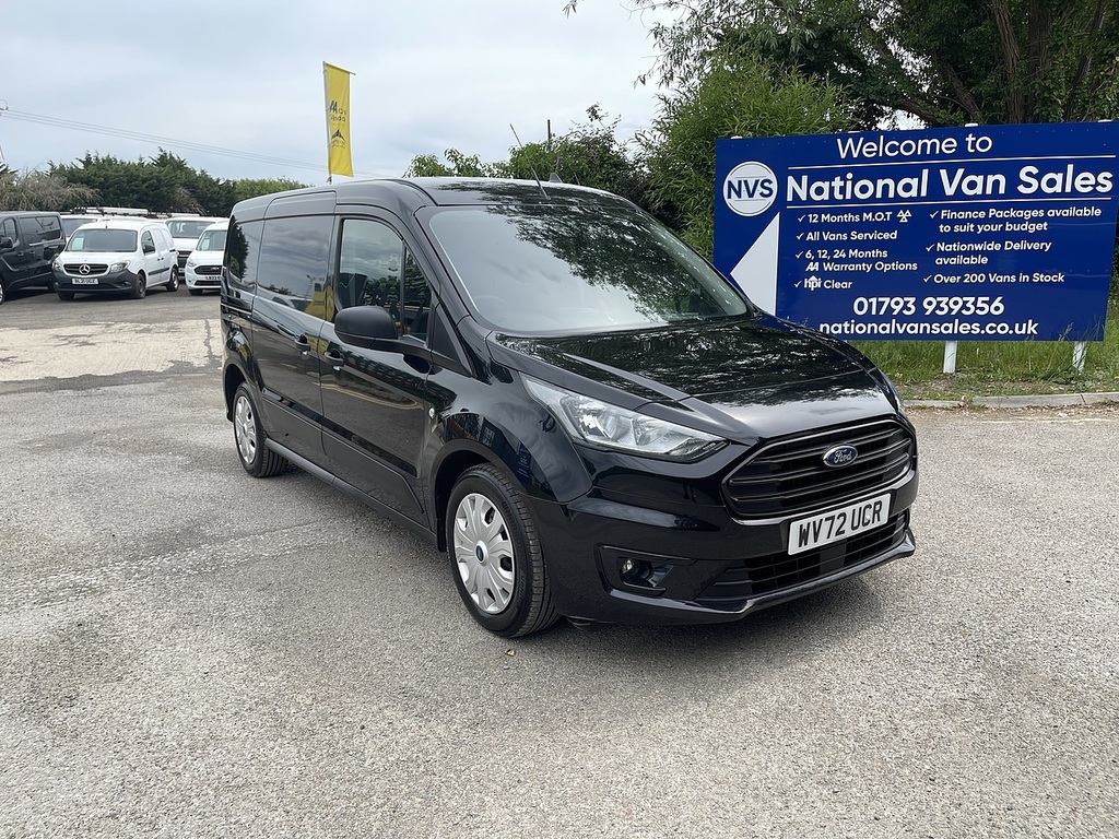 Ford Transit Connect 1.5 240 Ecoblue Trend Crew Van L2 Euro 6 Ss 6Dr WV72UCR Black #2