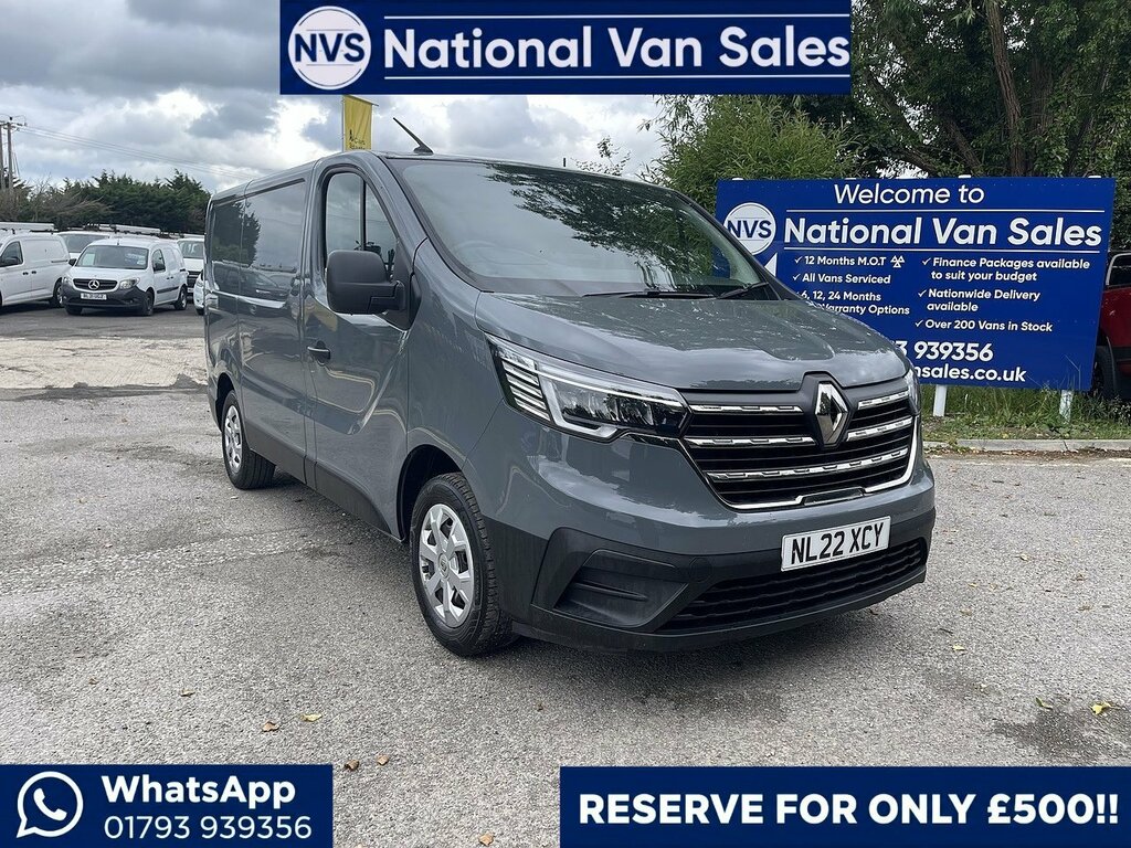 Renault Trafic 2.0 Dci Blue Sl28 Business L1 H1 Euro 6 Ss Grey