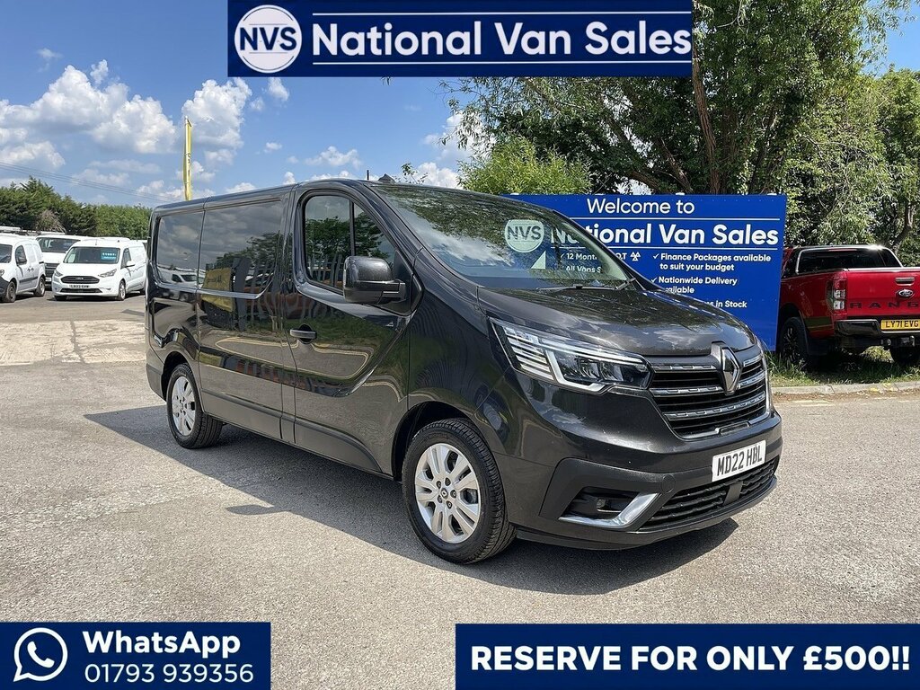 Renault Trafic 2.0 Dci Blue Sl28 Sport L1 H1 Euro 6 Ss Black