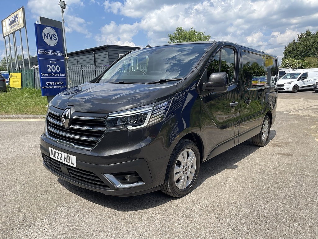 Renault Trafic 2.0 Dci Blue Sl28 Sport L1 H1 Euro 6 Ss MD22HBL Black #3
