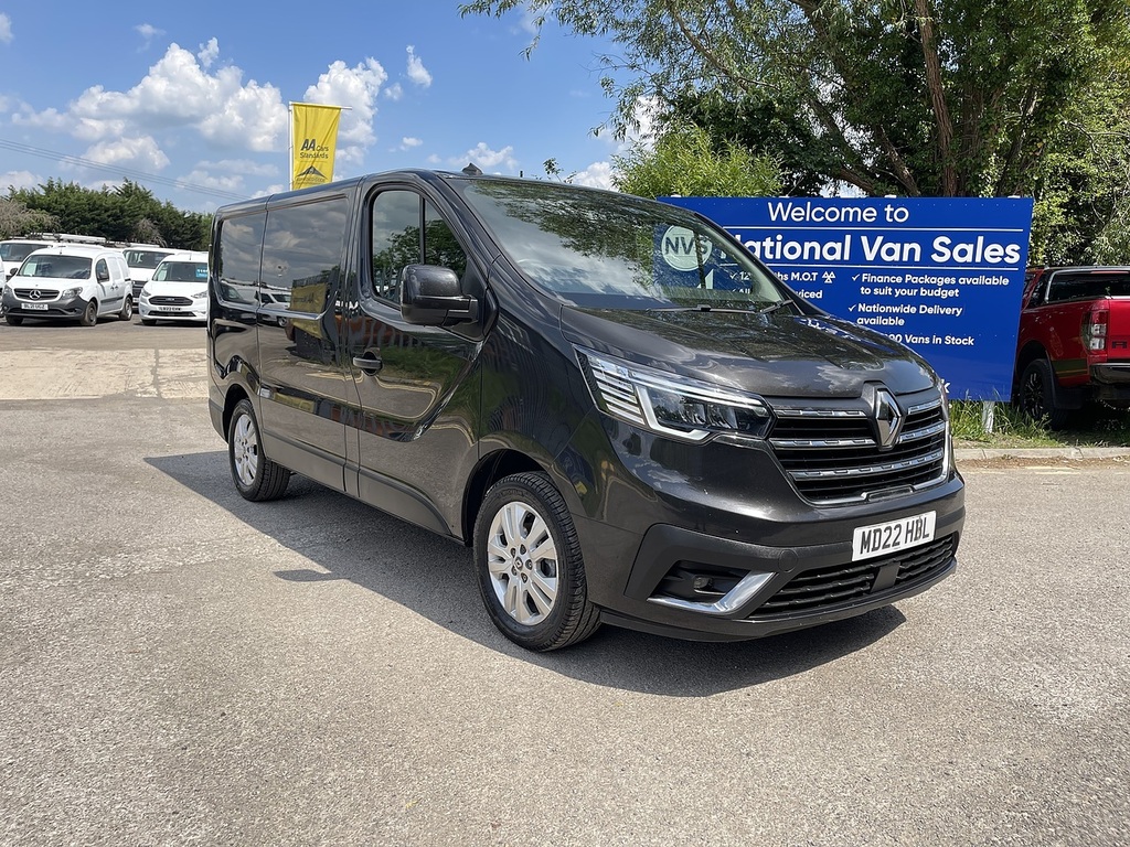 Renault Trafic 2.0 Dci Blue Sl28 Sport L1 H1 Euro 6 Ss MD22HBL Black #2