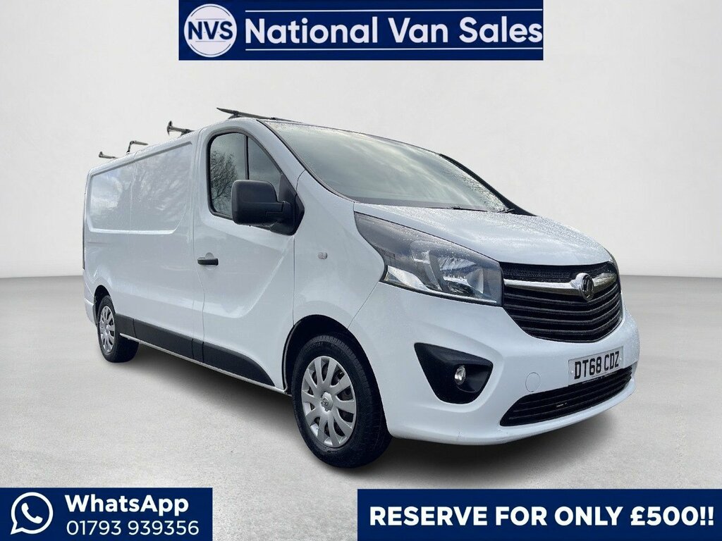 Vauxhall Vivaro 1.6 Cdti 2900 Sportive Panel Van White