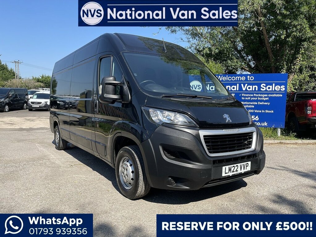 Peugeot Boxer 2.2 Bluehdi 335 Professional L3 H2 Euro 6 Ss Black