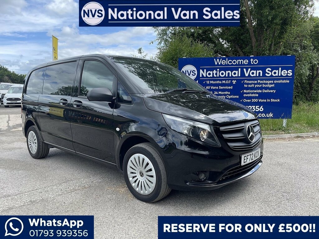 Mercedes-Benz Vito 2.1 114 Cdi Progressive Rwd L1 Euro 6 Ss Black