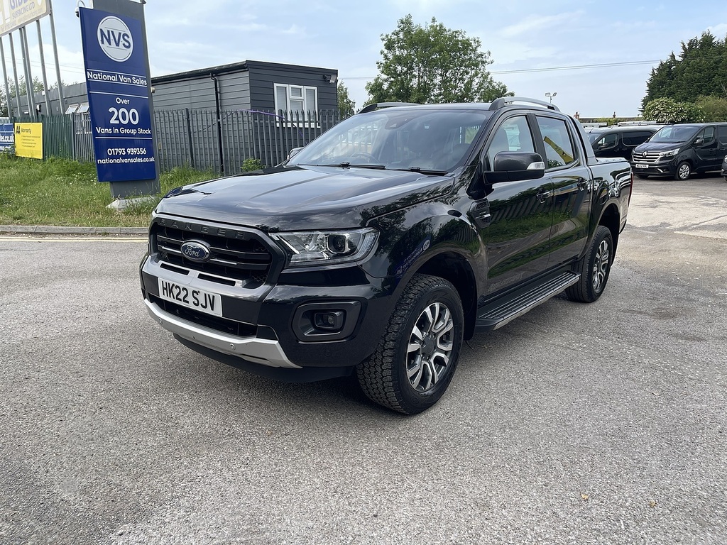 Ford Ranger 2.0 Ecoblue Wildtrak 4Wd Euro 6 Ss HK22SJV Black #3