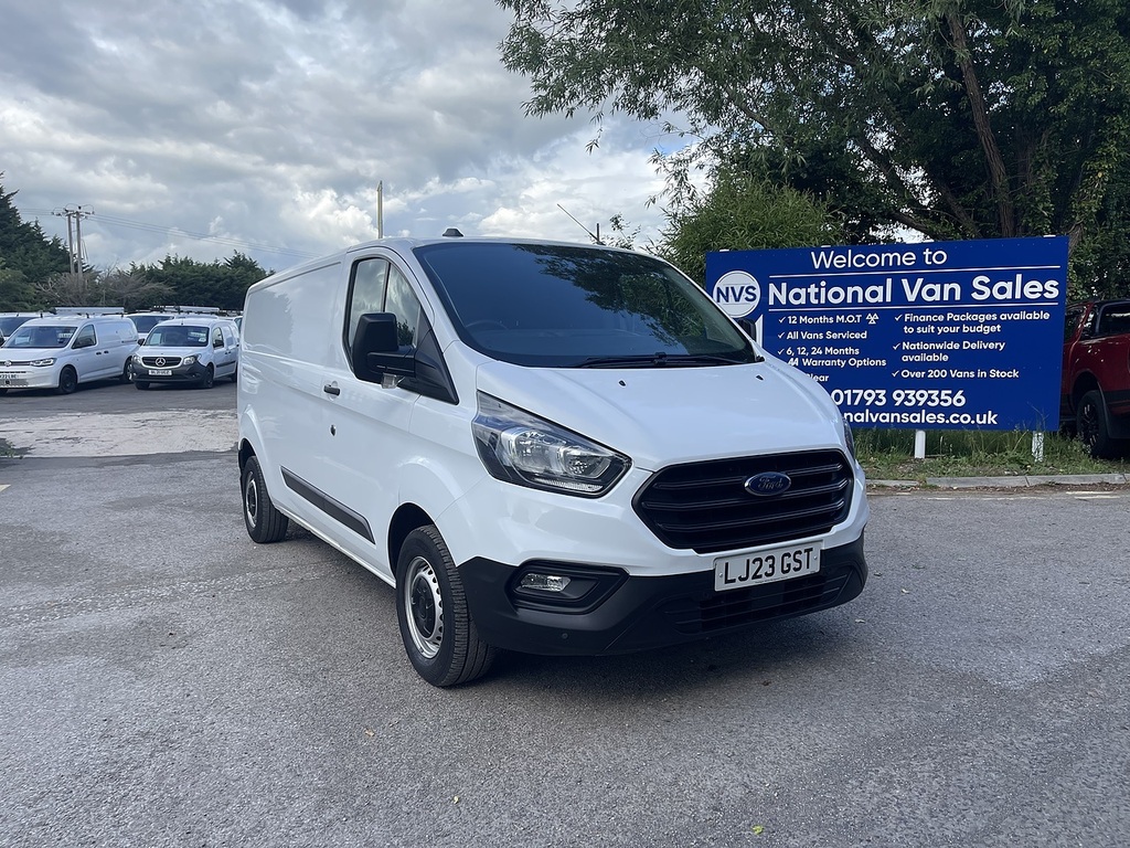 Ford Transit Custom 2.0 300 Ecoblue Leader L2 H1 Euro 6 Ss LJ23GST White