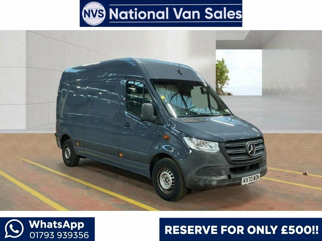 Mercedes-Benz eSprinter 55Kwh Progressive Fwd L2 H2 20Kw Charger Grey