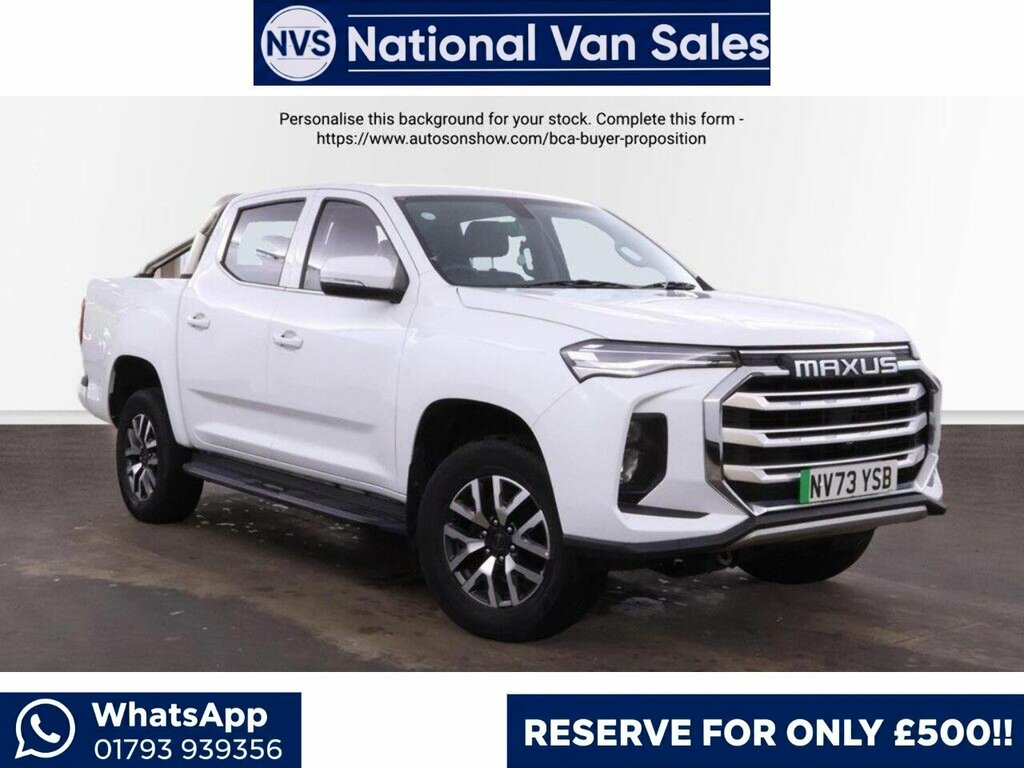 Maxus T90 88.5Kwh Elite Rwd White