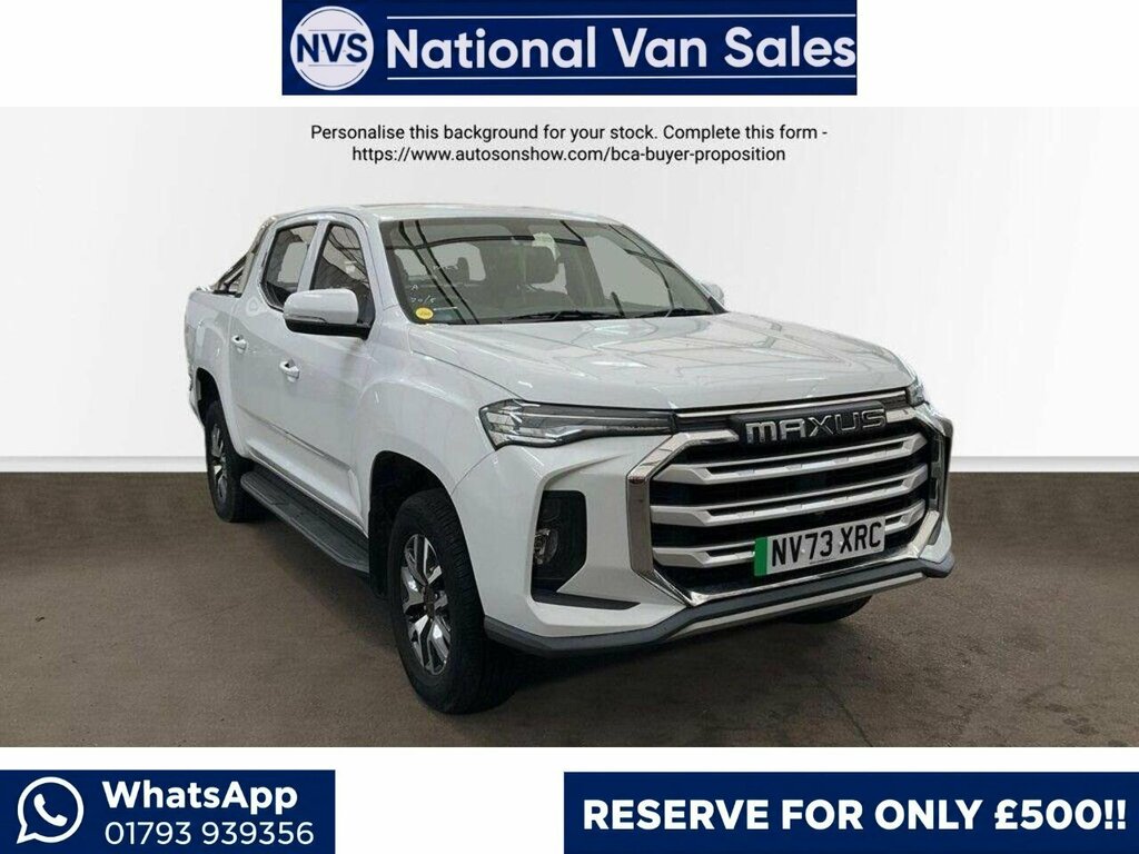 Maxus T90 88.5Kwh Elite Rwd White