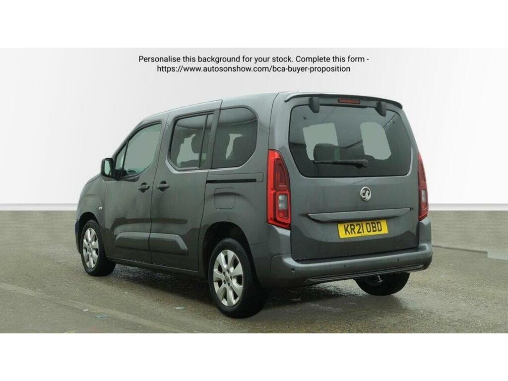 Vauxhall Combo Life 1.2 Turbo Se Euro 6 Ss KR21OBD Grey #4