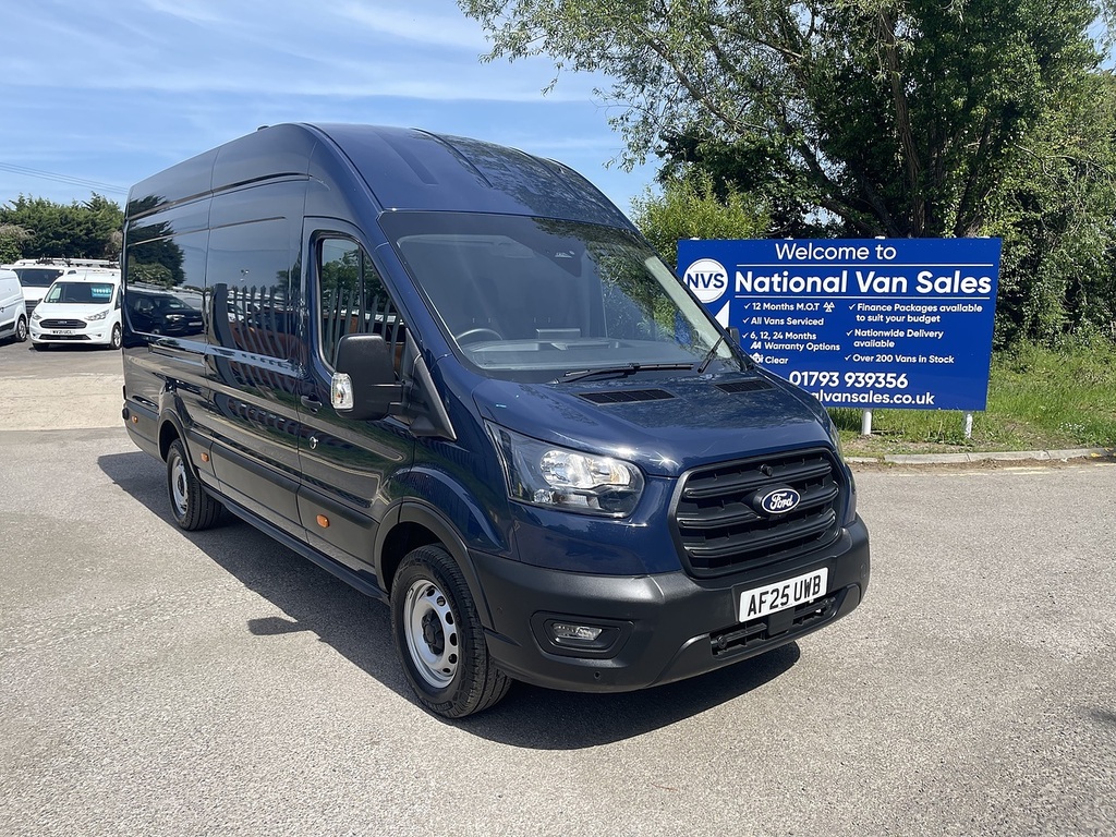 Ford Transit Custom 2.0 350 Ecoblue Leader Rwd L4 H3 Euro 6 Ss AF25UWB Blue #4
