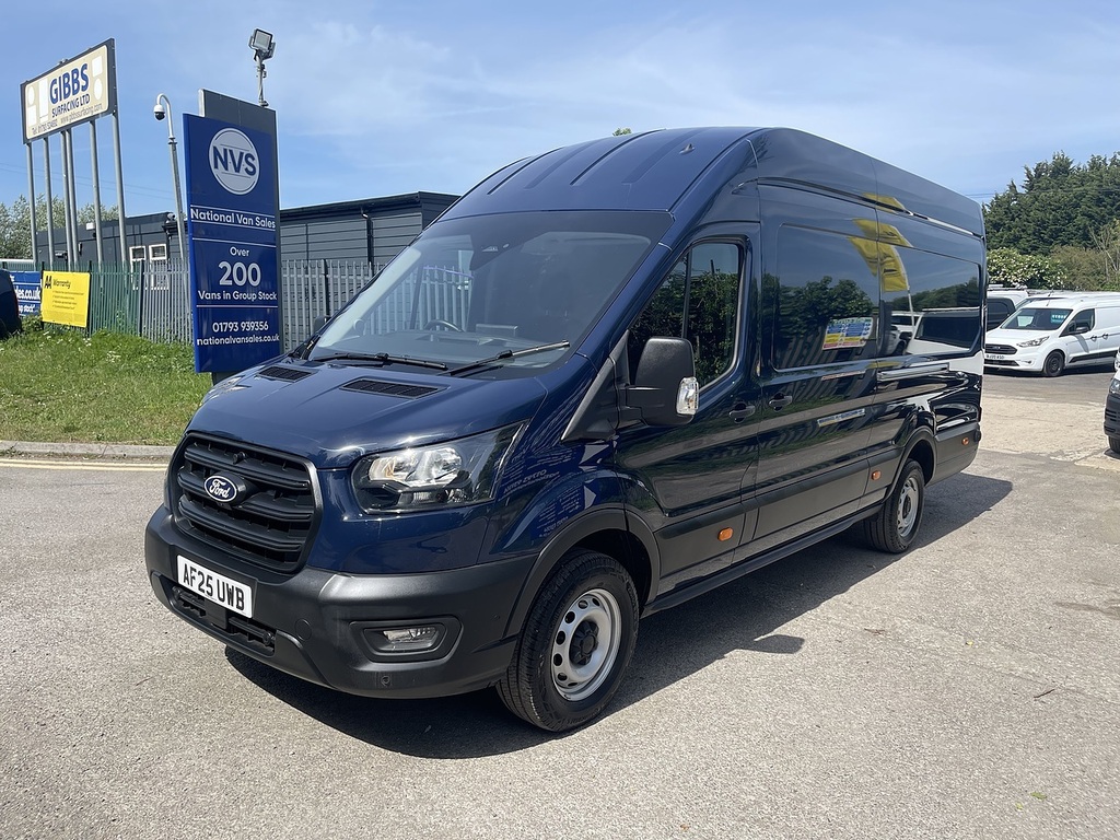 Ford Transit Custom 2.0 350 Ecoblue Leader Rwd L4 H3 Euro 6 Ss AF25UWB Blue #2
