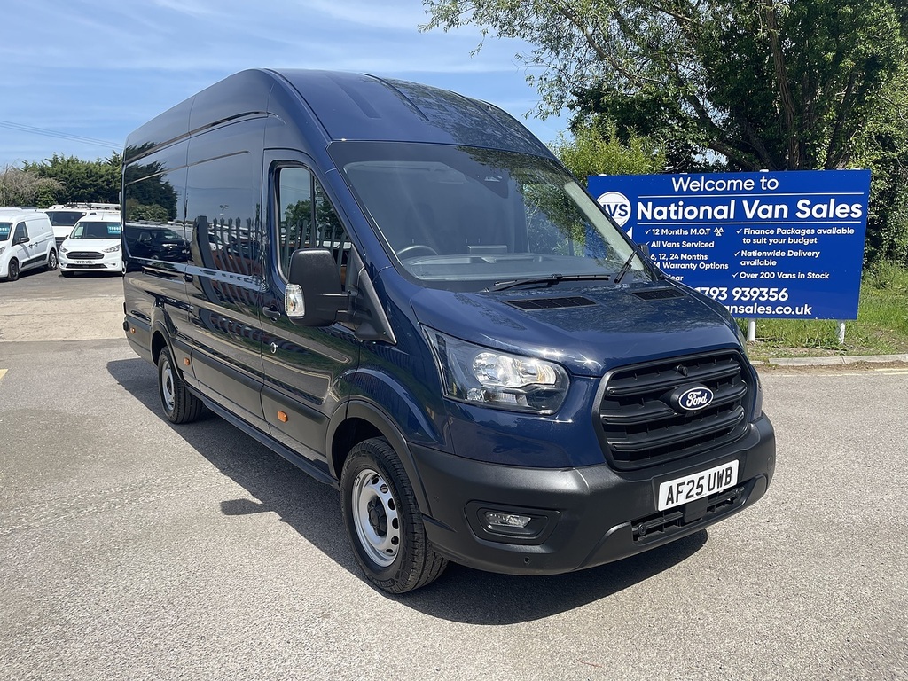 Ford Transit Custom 2.0 350 Ecoblue Leader Rwd L4 H3 Euro 6 Ss Blue
