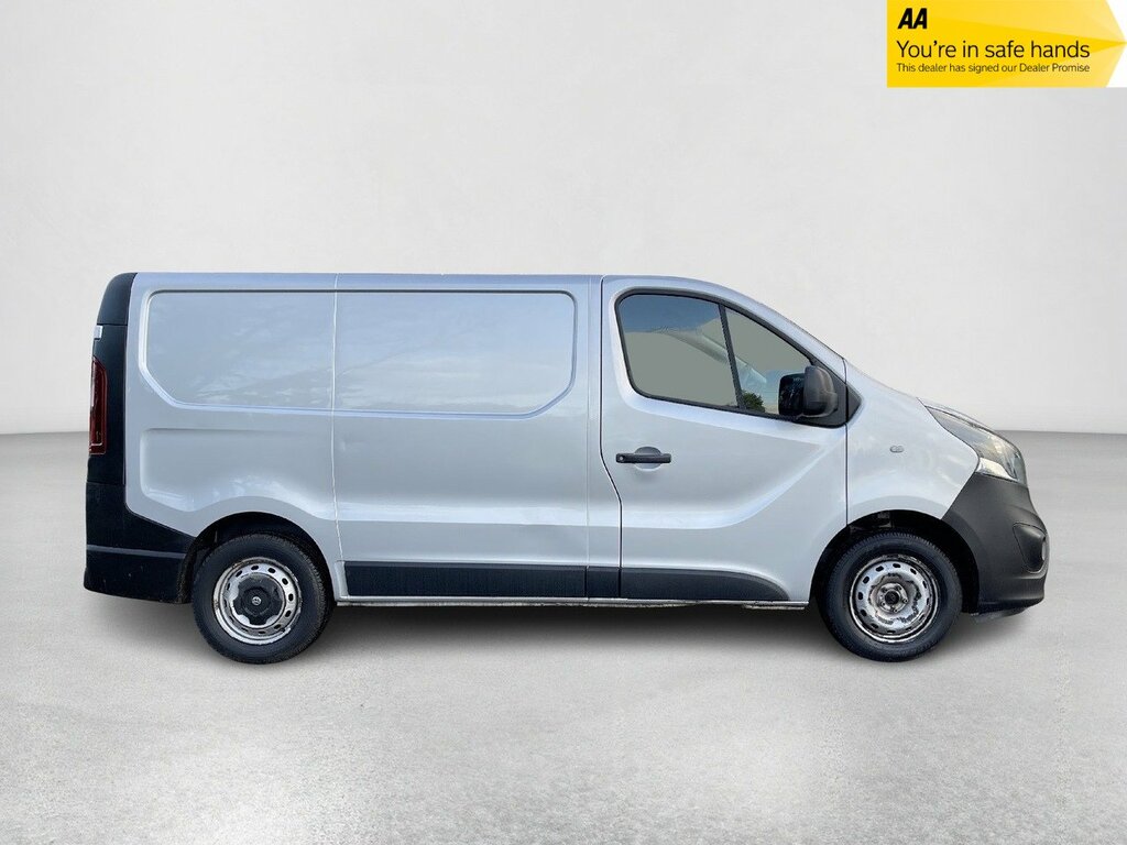 Vauxhall Vivaro 1.6 Cdti 2700 Ecoflex Panel Van Silver #4