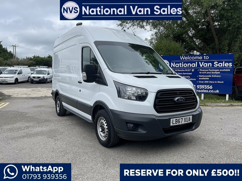 Ford Transit Custom 2.0 350 Ecoblue Fwd L2 H3 Euro 6 White