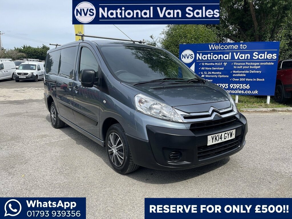 Citroen Dispatch 2.0 1200 Hdi Enterprise Panel Van Manua Grey