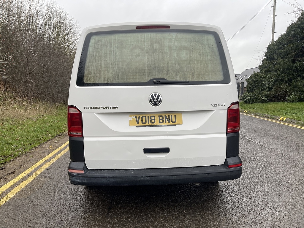 Volkswagen Transporter Blue #8