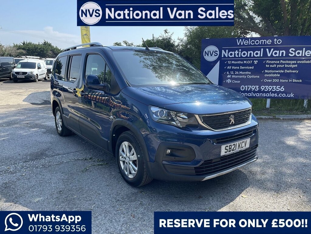 Peugeot Rifter 1.5 Bluehdi Allure Premium Long Mpv Euro 6 Ss 5 Blue