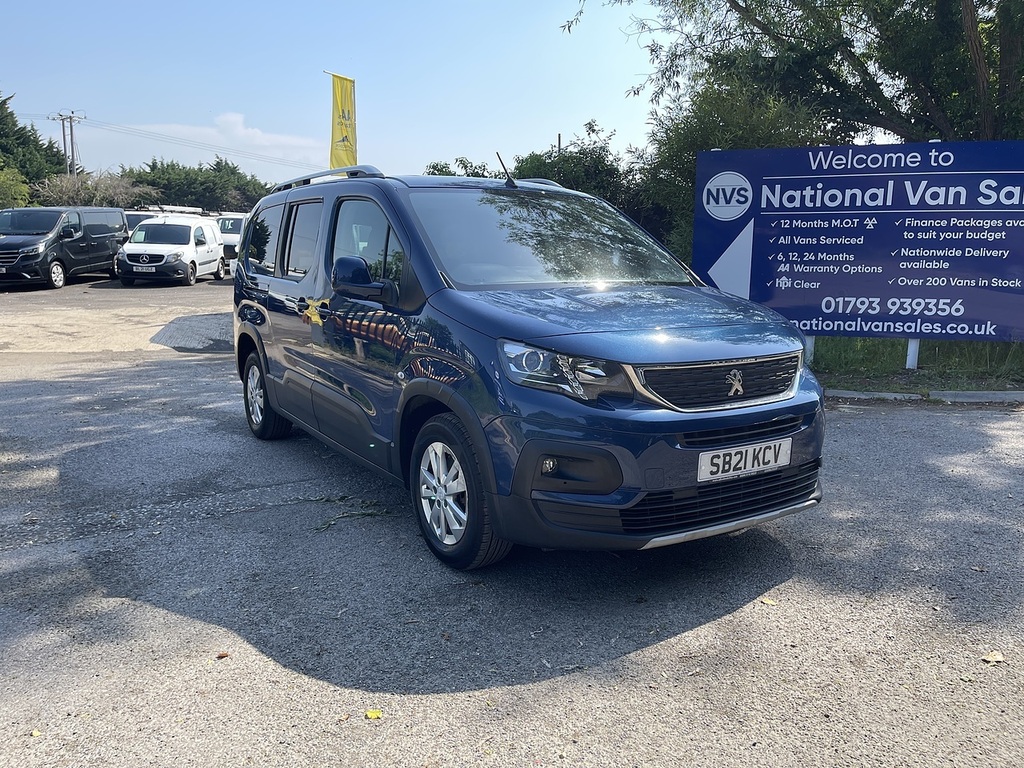 Peugeot Rifter 1.5 Bluehdi Allure Premium Long Mpv Euro 6 Ss 5 Blue #2