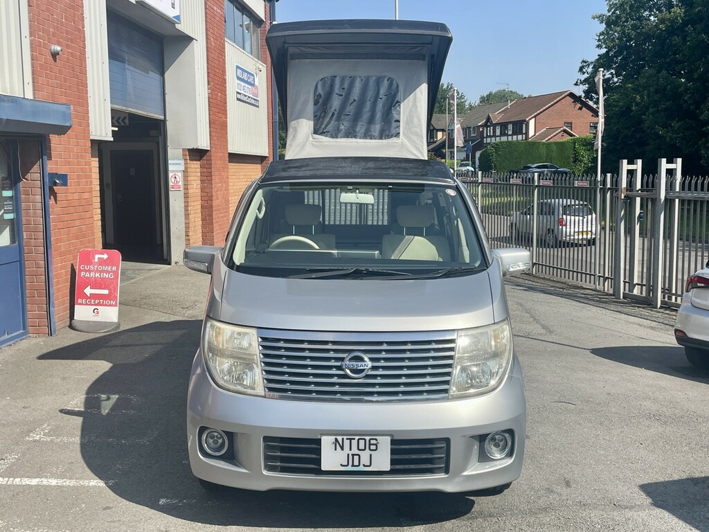 Nissan Elgrand Camper Pop Top Silver #2