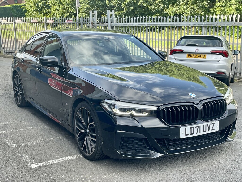 BMW 5 Series 2.0 520D M Sport Saloon Black