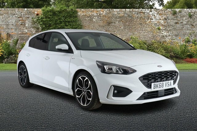 Ford Focus 1.0T Ecoboost St-line X Hatchback Manua White