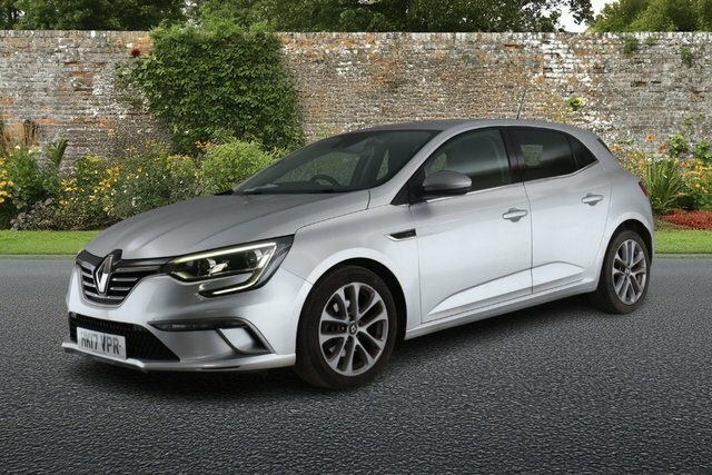 Renault Megane 1.6 Dci Gt Line Nav Hatchback Eu Silver #2