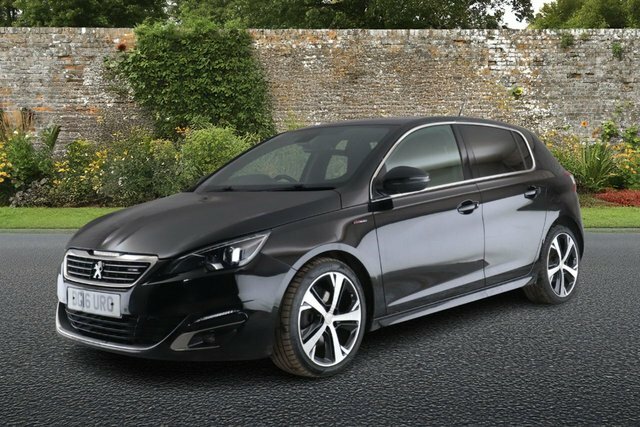 Peugeot 308 2.0 Bluehdi Gt Line Hatchback Eu Black #2