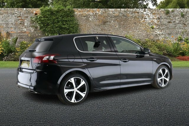 Peugeot 308 2.0 Bluehdi Gt Line Hatchback Eu Black #3