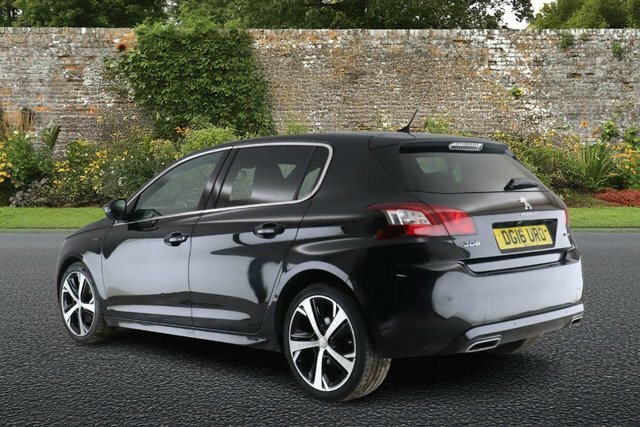 Peugeot 308 2.0 Bluehdi Gt Line Hatchback Eu Black #4