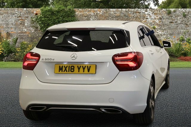 Mercedes-Benz A Class 2.1 A200d Sport Edition Hatchback Manua MX18YYV White #5