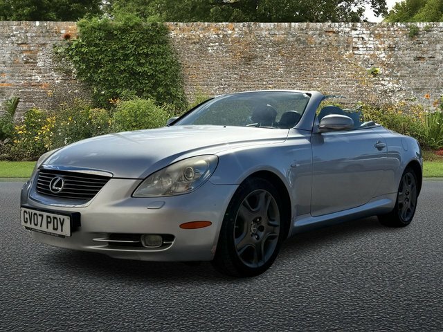 Lexus SC 4.3 430 Convertible 269 G Km Silver #4