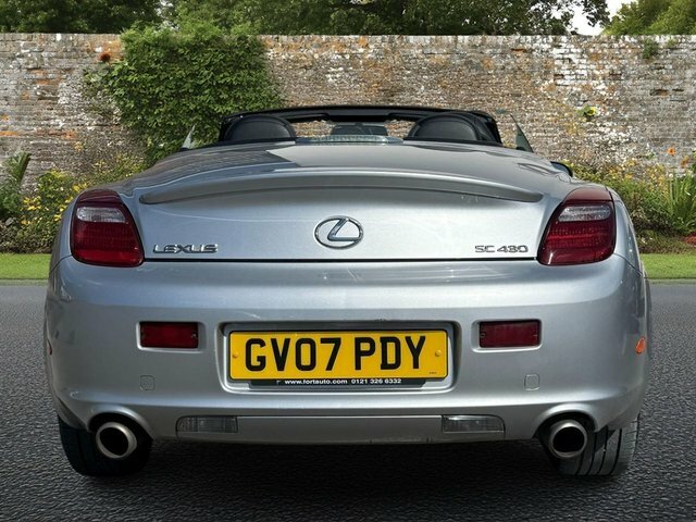 Lexus SC 4.3 430 Convertible 269 G Km Silver #5