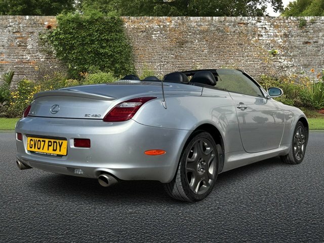 Lexus SC 4.3 430 Convertible 269 G Km Silver #6