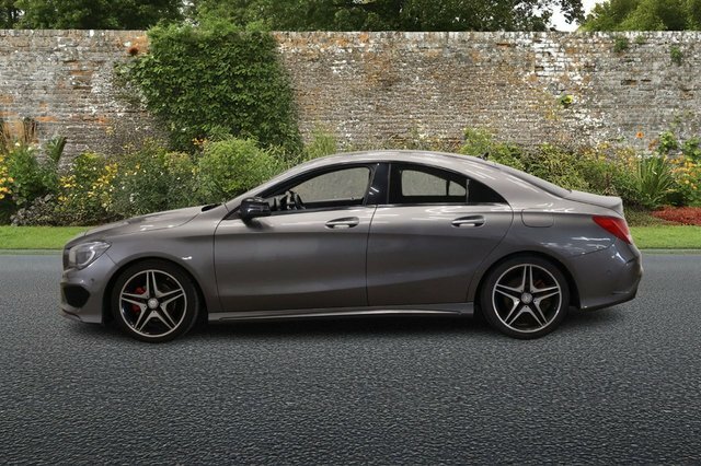 Mercedes-Benz CLA Class Cla45 Amg 4Matic White #3