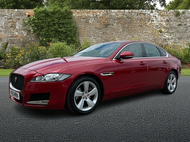Jaguar XF 2.0D Portfolio Saloon Euro 6 S S Red #3