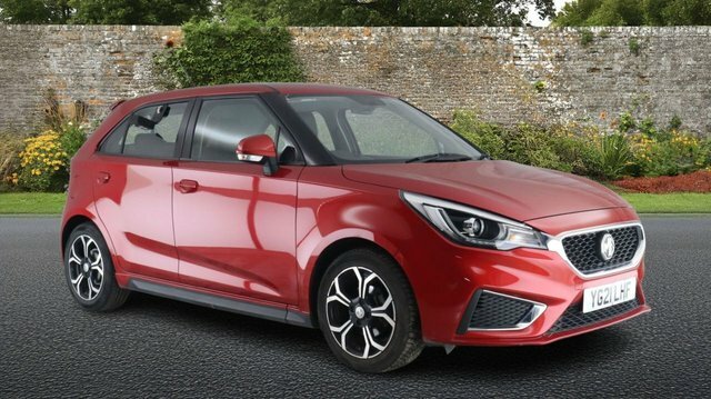 MG MG3 1.5 Vti-tech Exclusive Nav Hatchback Ma Red