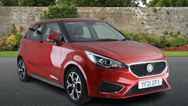 MG MG3 1.5 Vti-tech Exclusive Nav Hatchback Ma Red