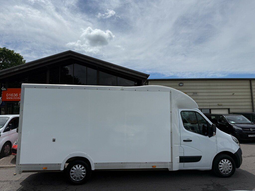 Vauxhall Movano L3h1 F3500 Low Loader Floor Luton White #2