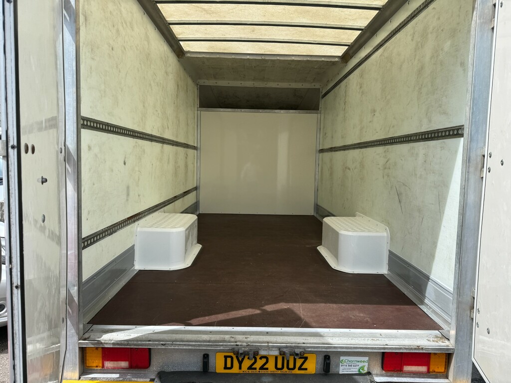 Vauxhall Movano L3h1 F3500 Low Loader Floor Luton White #4