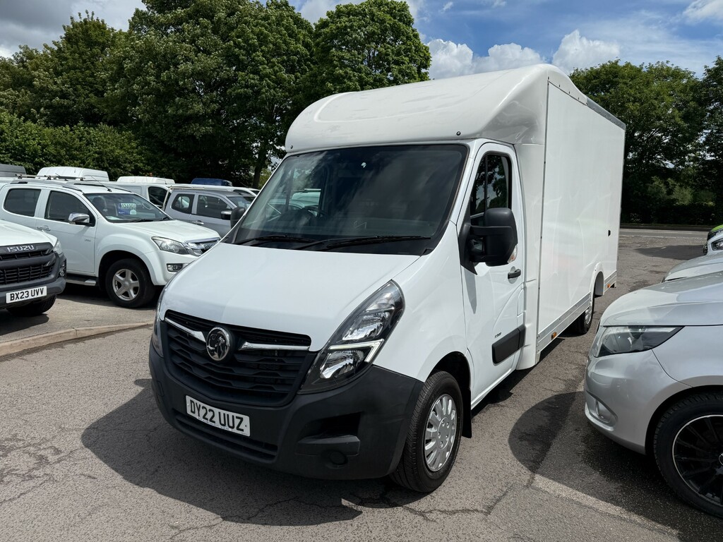 Vauxhall Movano L3h1 F3500 Low Loader Floor Luton White #5