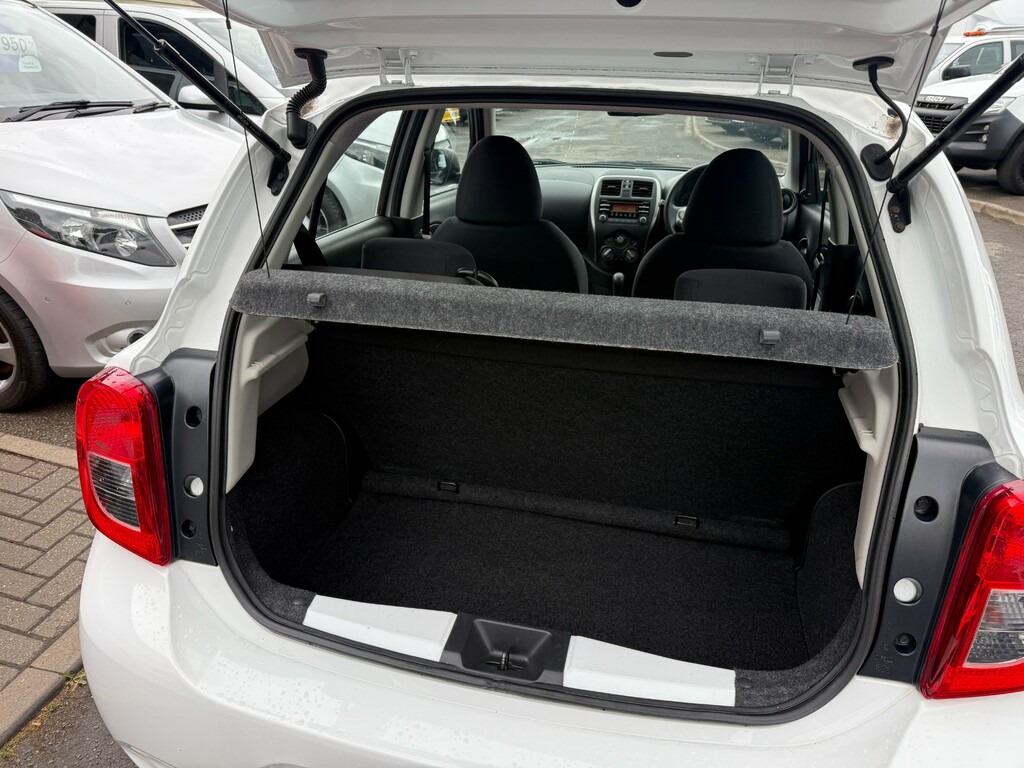 Nissan Micra Visia YS16KAA White #6