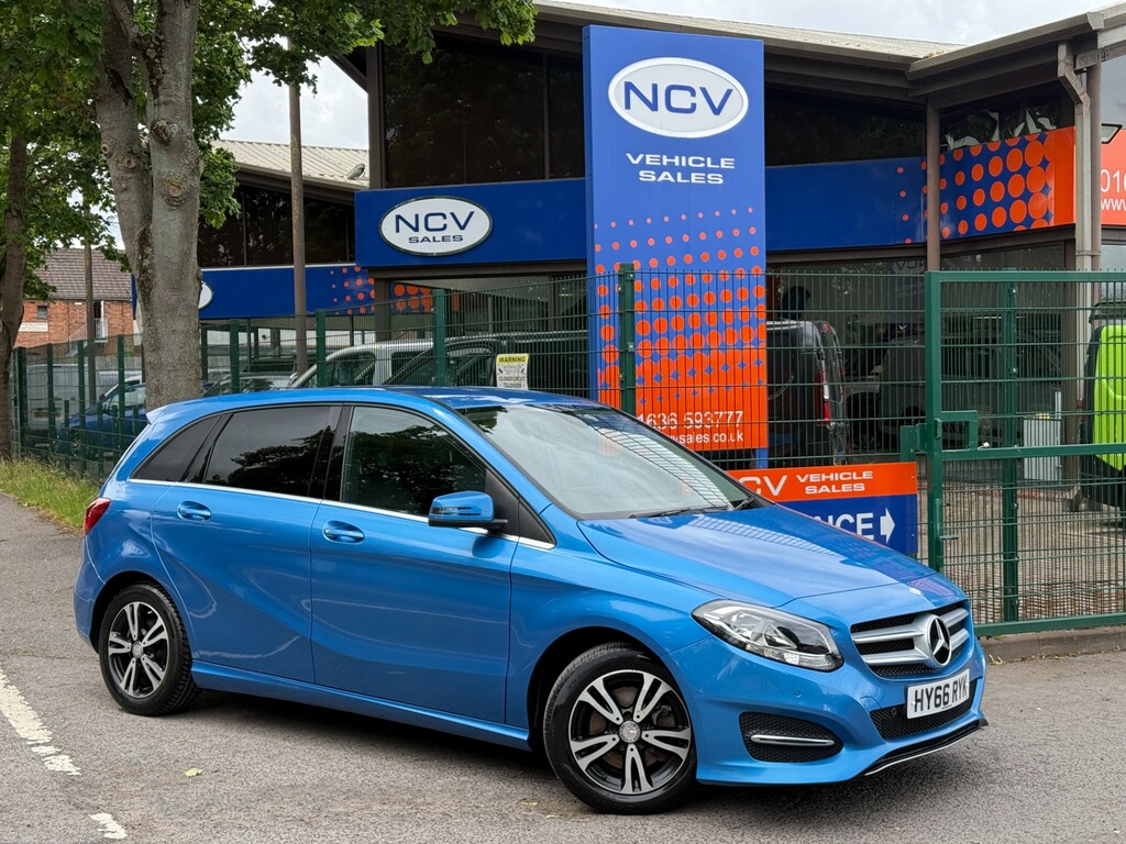 Mercedes-Benz B Class Mpv Blue