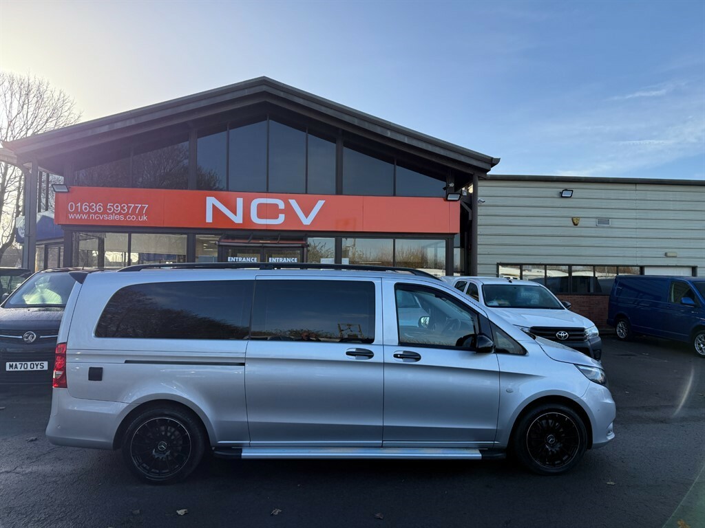 Mercedes-Benz Vito 119 Bluetec Tourer Select Camper Day Van No V Silver #2
